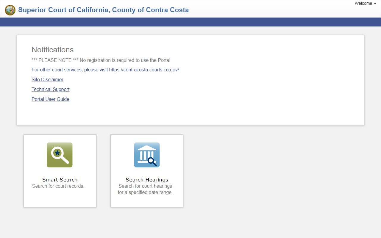 Contra Costa County Odyssey case portal
